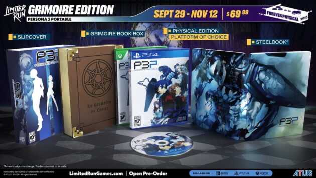 Persona 3 Portable: Grimoire Edition EMPRESS Game Image 1