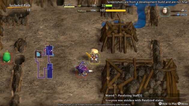 Shiren the Wanderer: The Mystery Dungeon of Serpentcoil Island EMPRESS Game Image 2