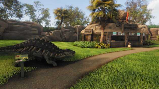 Lawn Mowing Simulator: Dino Safari EMPRESS Game Image 2