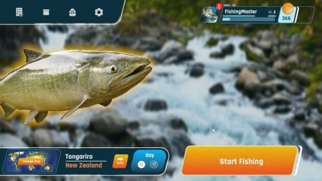 Pocket Fishing EMPRESS Game Image 1