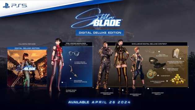 Stellar Blade: Digital Deluxe Edition EMPRESS Game Image 1